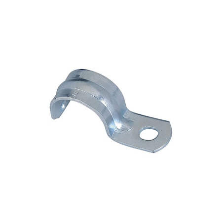 Sigma Engineered Solutions Sigma Engineered Solutions ProConnex 1/2 in. D Zinc-Plated Steel 1 Hole Strap 50 pk 1801